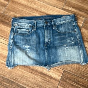 Citizens of humanity by Jerome Dahan denim skirt size 25